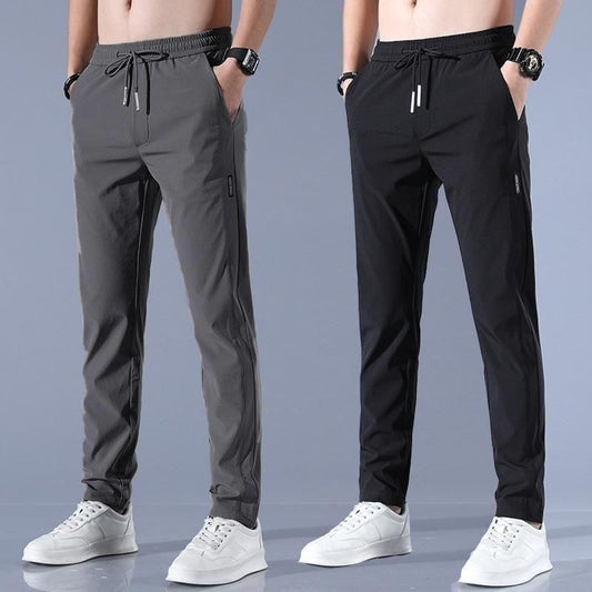 Combo of Men's NS Lycra Track Pants (Pack of 2)